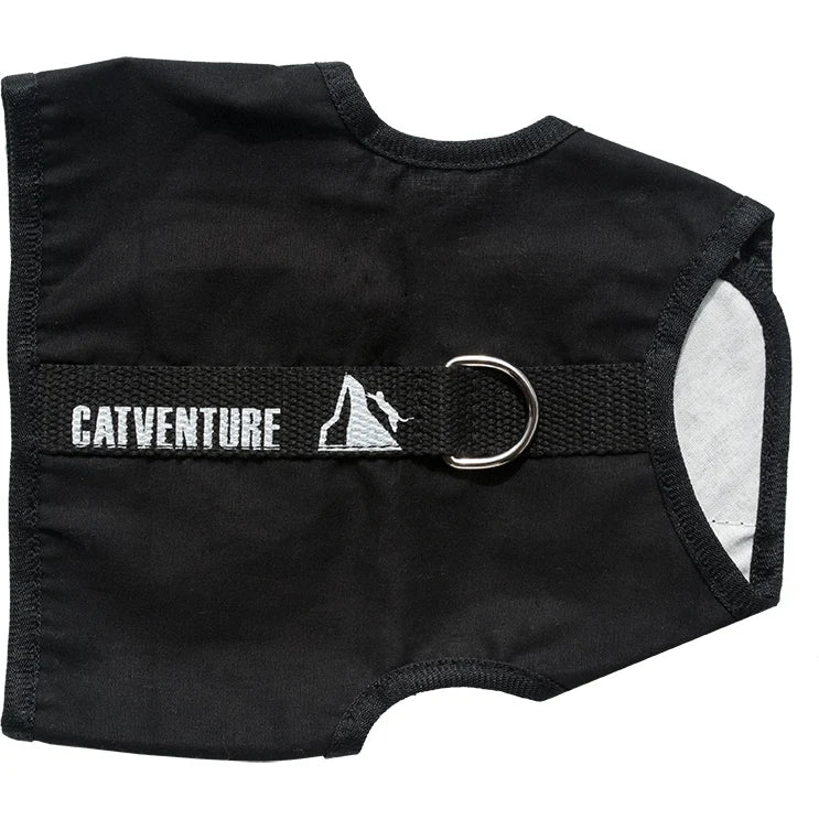 Escape-Proof Cat Harness in Black with S — XS (Kitten) / Black / S / Black / M / Black / L / Black / XL / Black / XXL / Black