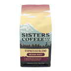 Espresso Blend Coffee with Caramel, Maple Syrup and Pear Notes, Medium Roast for Espresso or Brew Methods