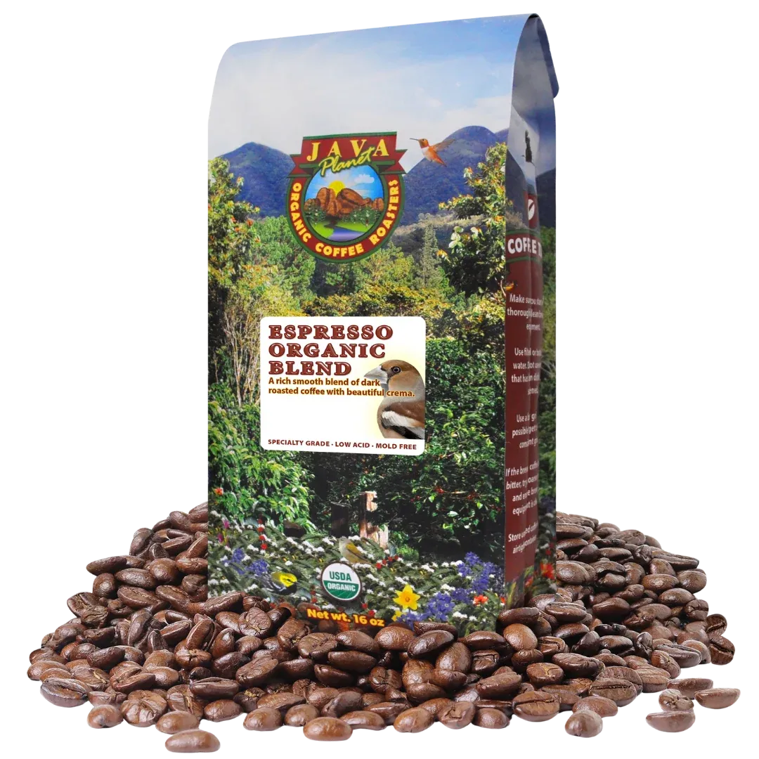 Espresso Coffee Blend in a Dark Roast