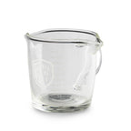Espresso Shot Glass with Double Spouts and Graduated Markings for Tracking Extraction, 3 oz Borosilicate