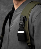 Everyday Backpack with 12L Capacity and Two Zippered Main Compartments for School and Town Errands