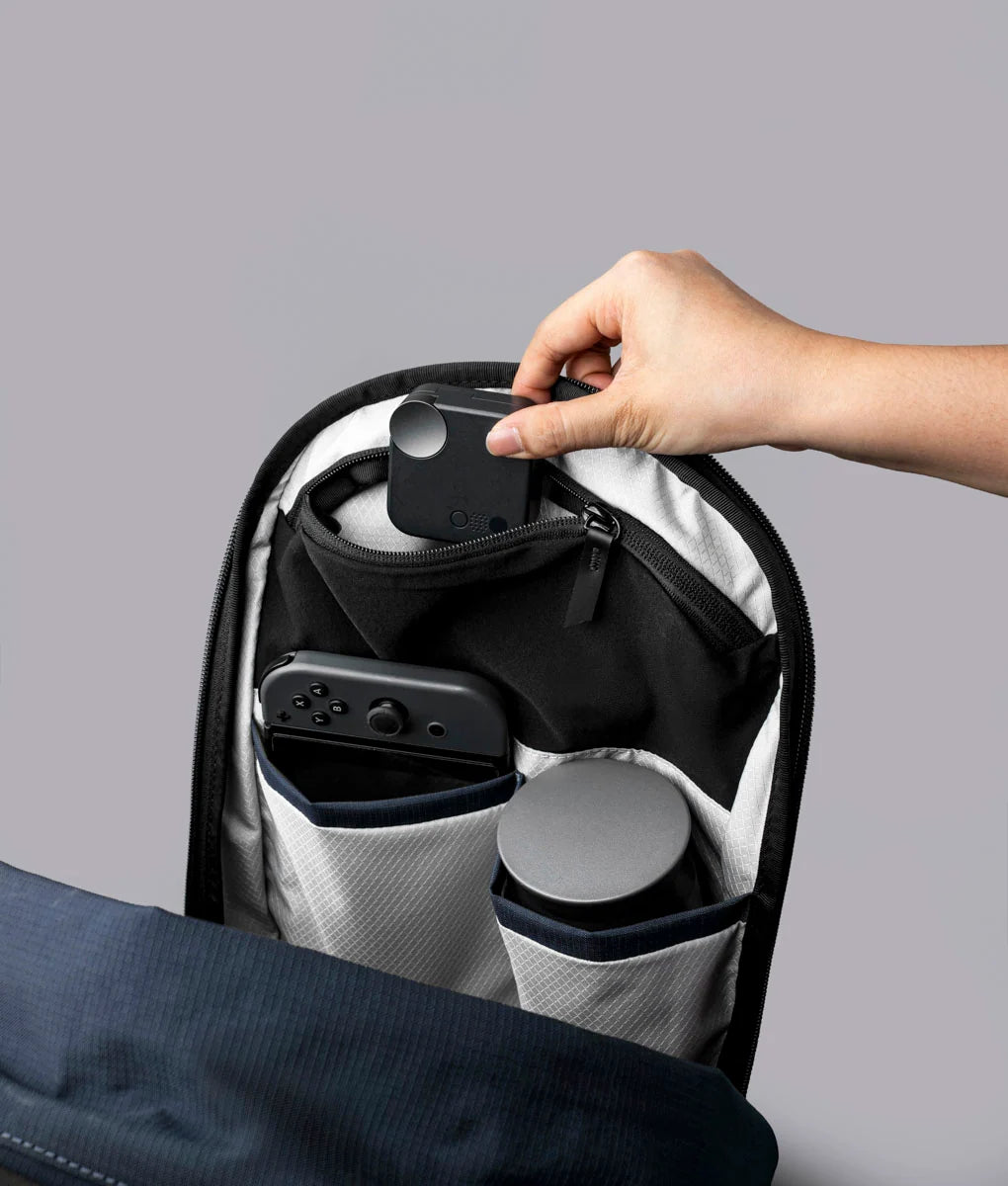Everyday Backpack with 12L Capacity and Two Zippered Main Compartments for School and Town Errands
