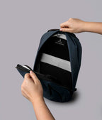 Everyday Backpack with 12L Capacity and Two Zippered Main Compartments for School and Town Errands