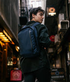 Everyday Backpack with 12L Capacity and Two Zippered Main Compartments for School and Town Errands