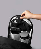Everyday Backpack with 12L Capacity and Two Zippered Main Compartments for School and Town Errands