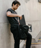 Everyday Backpack with 12L Capacity and Two Zippered Main Compartments for School and Town Errands