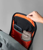 Everyday Backpack with 12L Capacity and Two Zippered Main Compartments for School and Town Errands