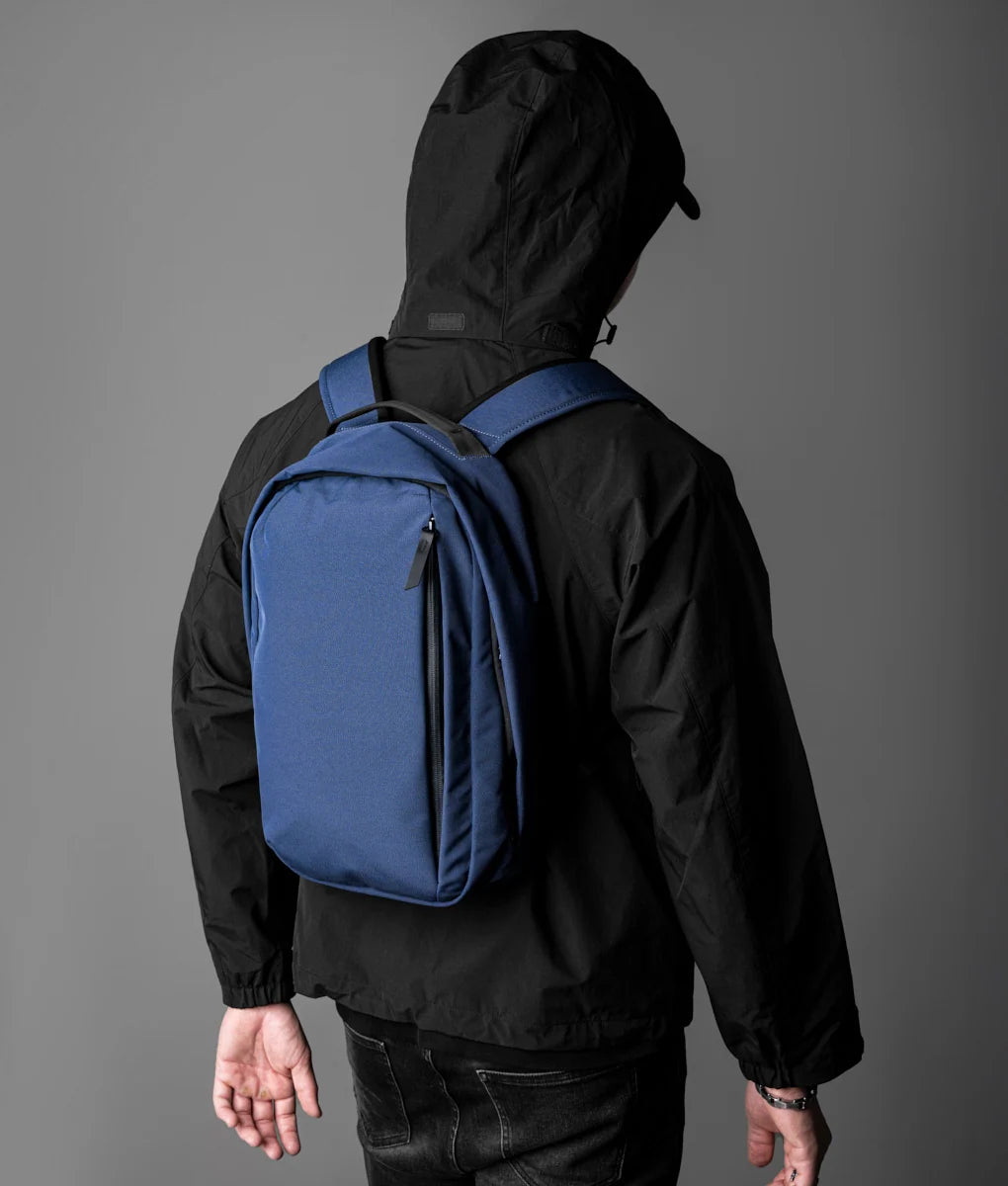 Everyday Backpack with 12L Capacity and Two Zippered Main Compartments for School and Town Errands