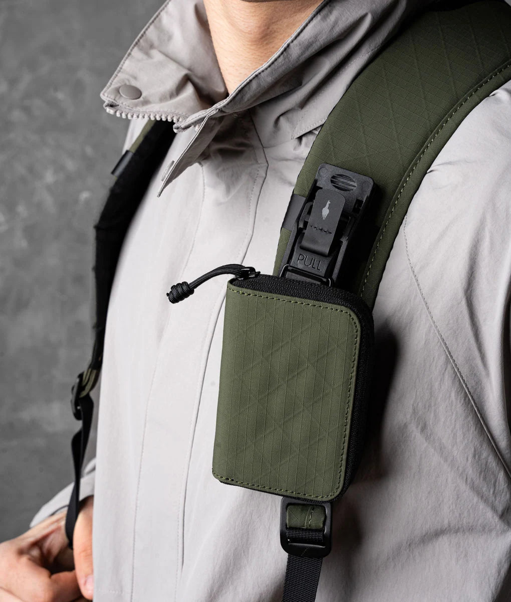 Everyday Backpack with 12L Capacity and Two Zippered Main Compartments for School and Town Errands