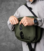Everyday Backpack with 12L Capacity and Two Zippered Main Compartments for School and Town Errands