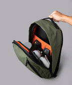 Everyday Backpack with 12L Capacity and Two Zippered Main Compartments for School and Town Errands