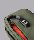 Everyday Backpack with 12L Capacity and Two Zippered Main Compartments for School and Town Errands