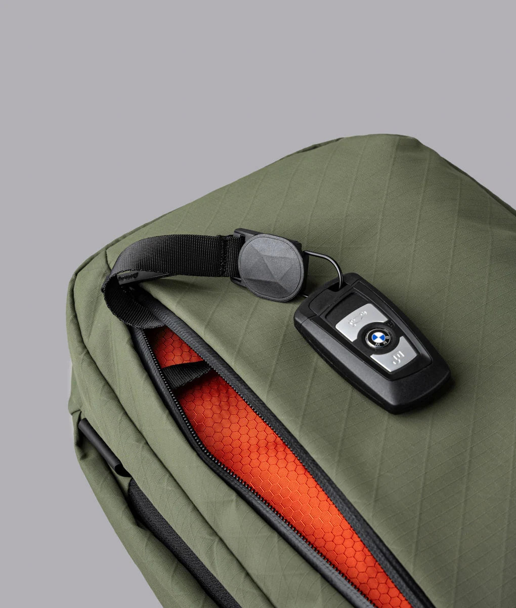 Everyday Backpack with 12L Capacity and Two Zippered Main Compartments for School and Town Errands