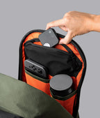 Everyday Backpack with 12L Capacity and Two Zippered Main Compartments for School and Town Errands