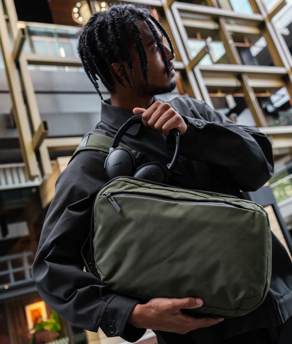 Everyday Backpack with 12L Capacity and Two Zippered Main Compartments for School and Town Errands