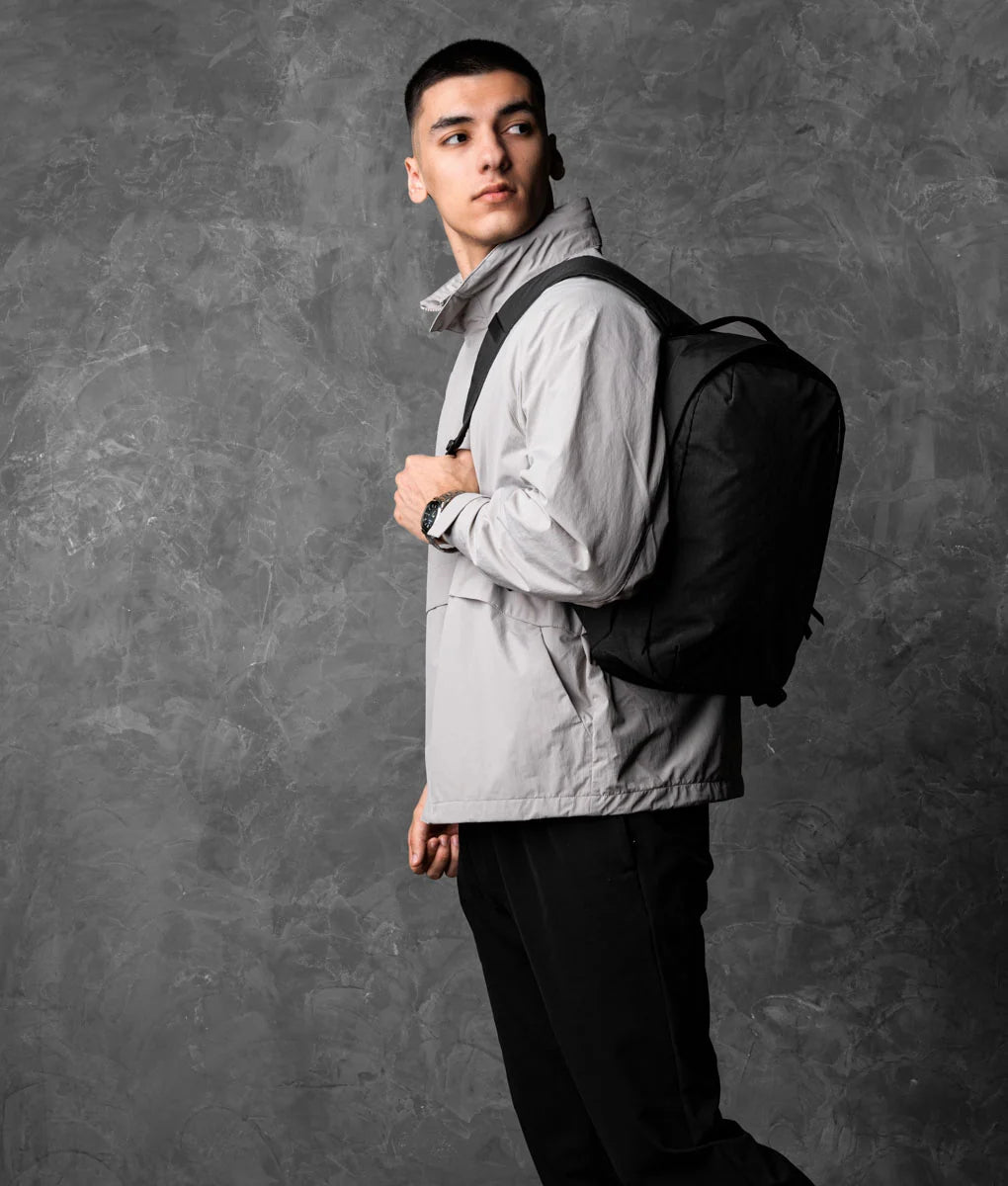 Everyday Backpack with 12L Capacity and Two Zippered Main Compartments for School and Town Errands