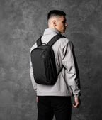 Everyday Backpack with 12L Capacity and Two Zippered Main Compartments for School and Town Errands