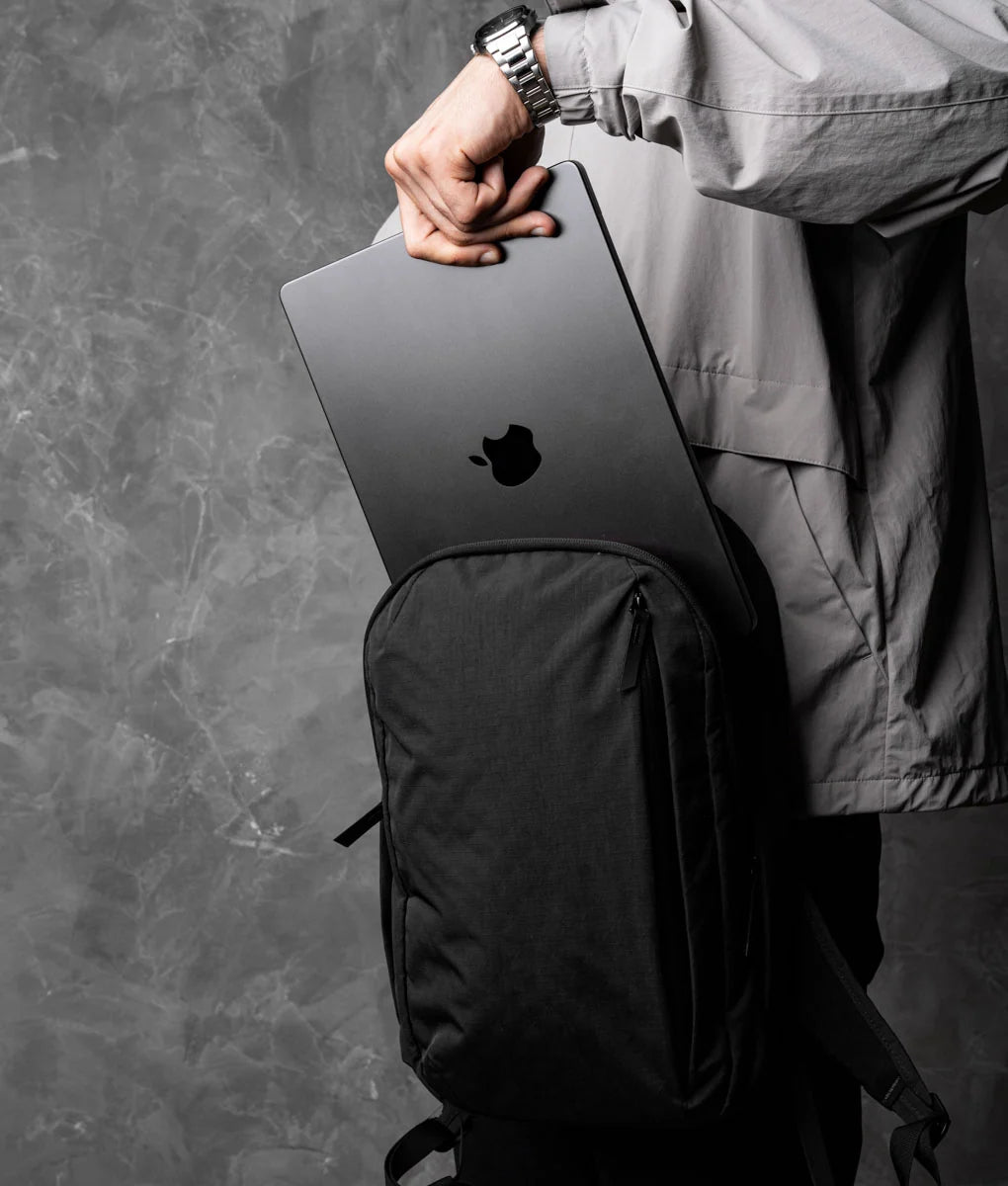 Everyday Backpack with 12L Capacity and Two Zippered Main Compartments for School and Town Errands