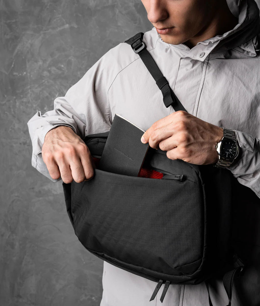 Everyday Backpack with 12L Capacity and Two Zippered Main Compartments for School and Town Errands