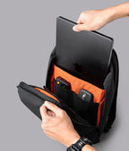 Everyday Backpack with 12L Capacity and Two Zippered Main Compartments for School and Town Errands