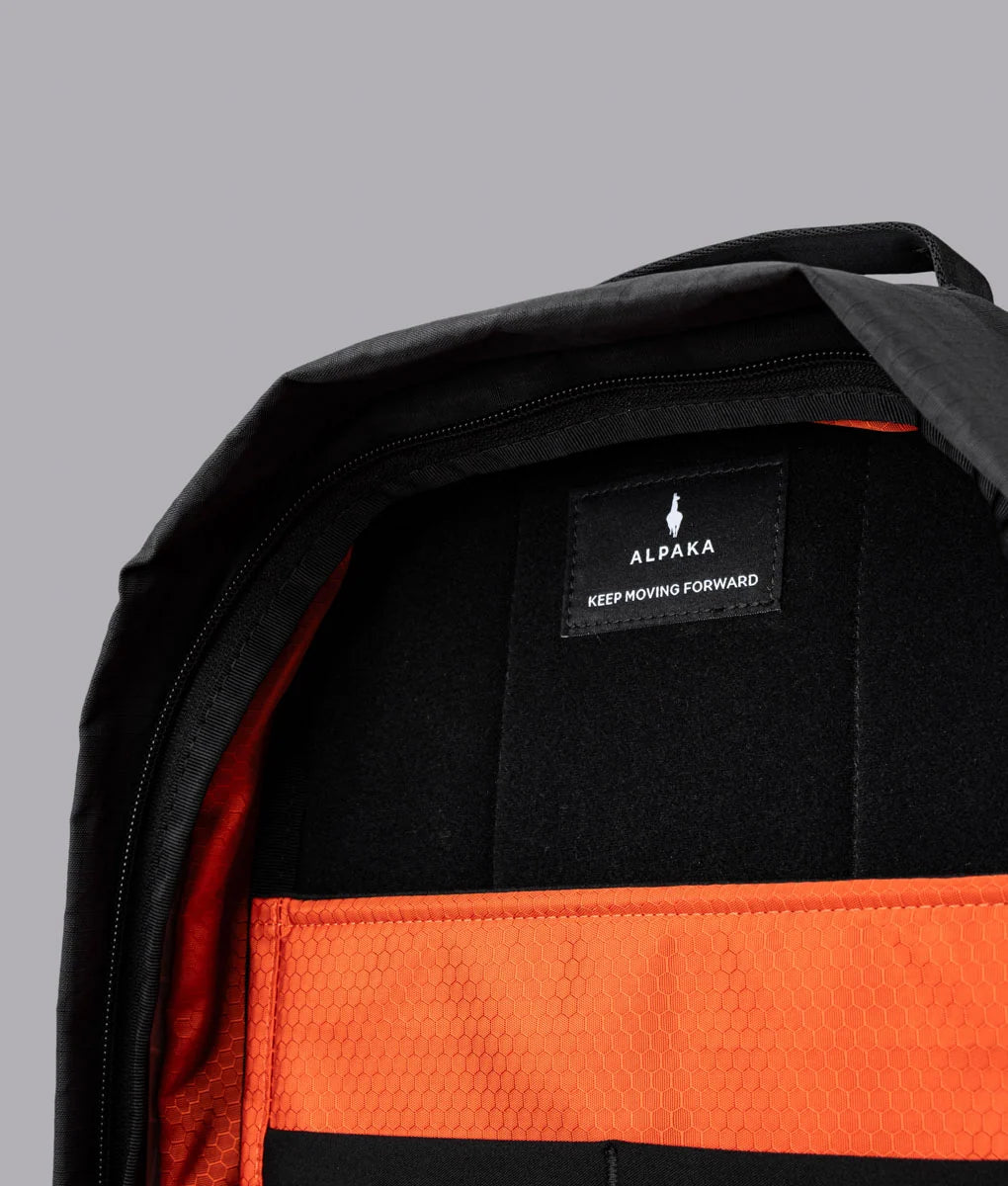 Everyday Backpack with 12L Capacity and Two Zippered Main Compartments for School and Town Errands