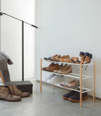 Expandable Shoe Rack, White