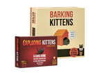 Exploding Kittens Card Game Bundle with Original Edition, Barking Kittens Expansion, 20 New Cards and Cat Crown