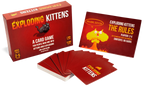 Exploding Kittens Card Game Bundle with Original Edition, Barking Kittens Expansion, 20 New Cards and Cat Crown