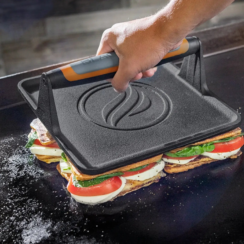 Extra Large Cast Iron Griddle Press