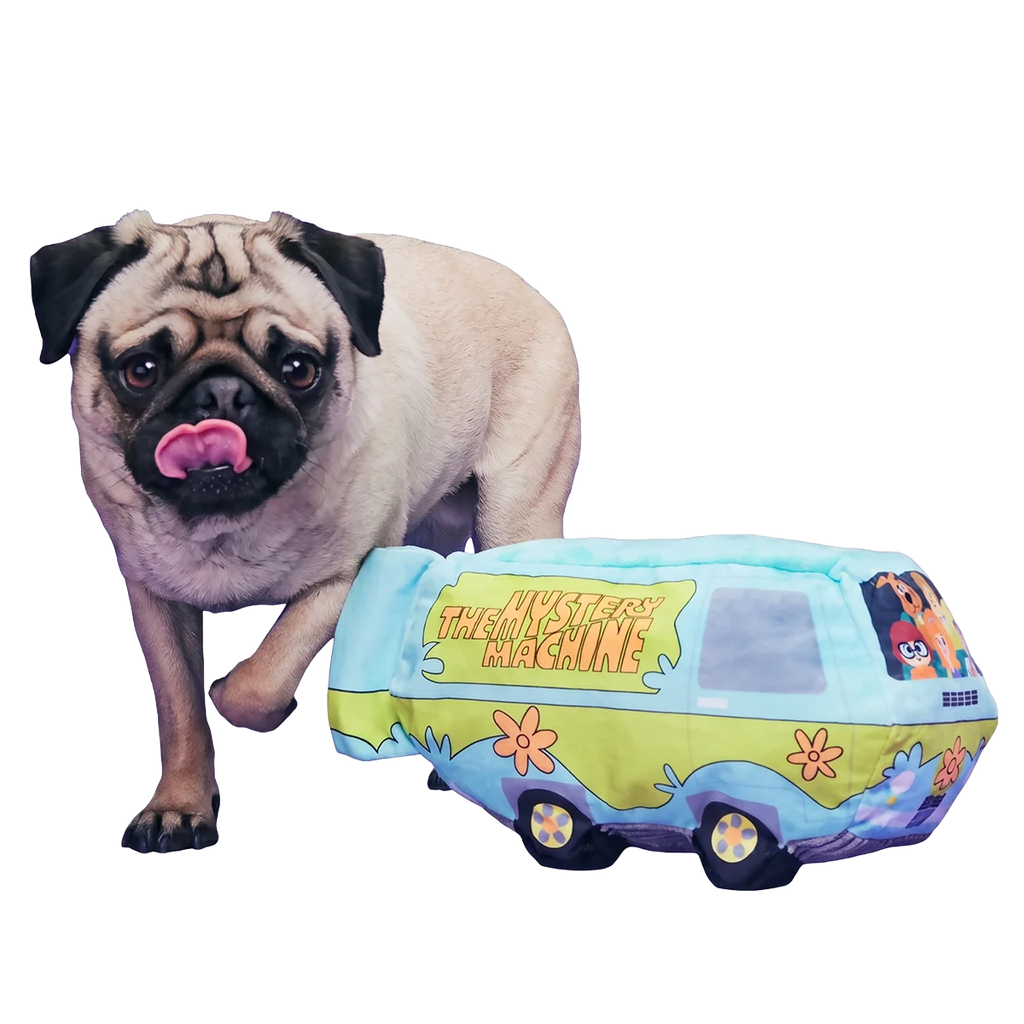 Extra Large Plush Dog Toy with Squeaker and Crinkle Texture for Cuddling, Tugging, Thrashing and Play