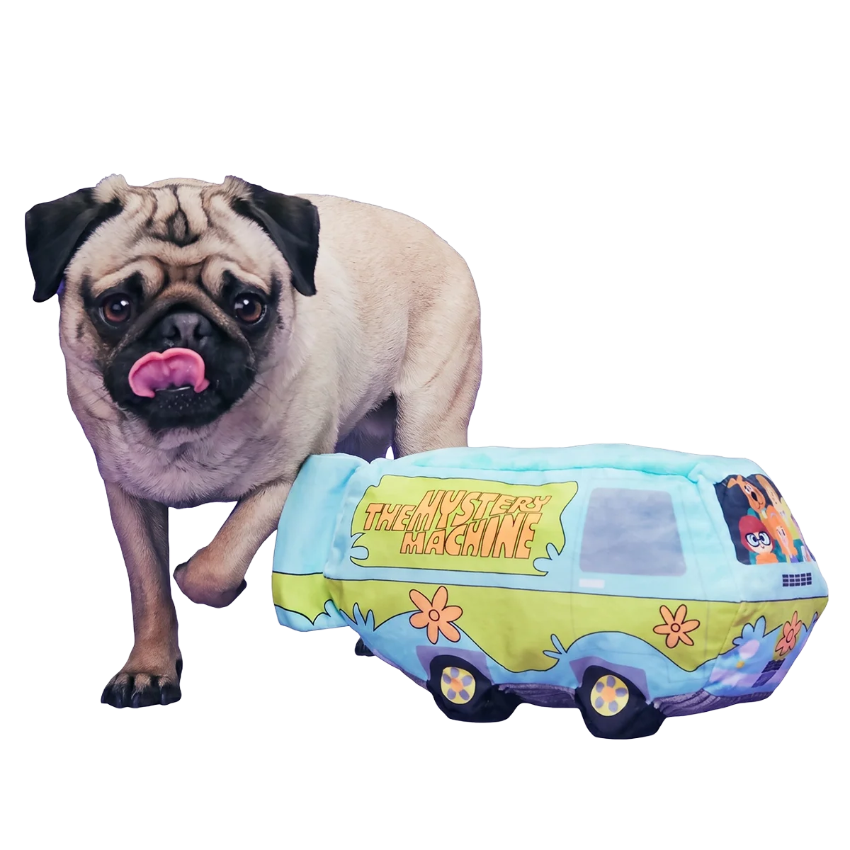 Extra Large Plush Dog Toy with Squeaker and Crinkle Texture for Cuddling, Tugging, Thrashing and Play
