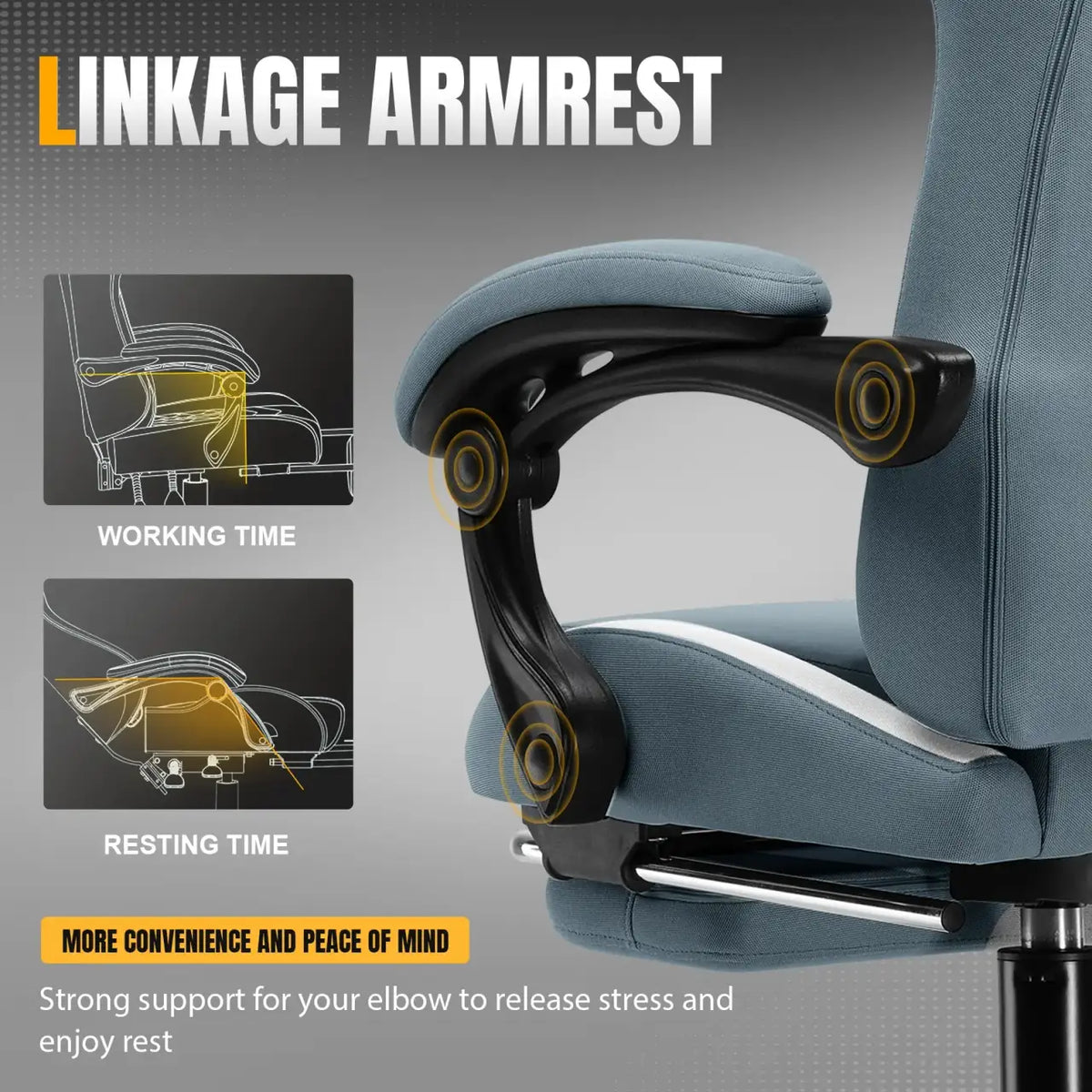 Fabric Gaming Chair