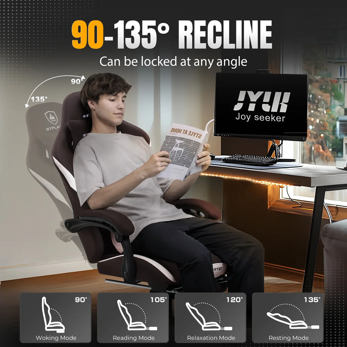 Fabric Gaming Chair