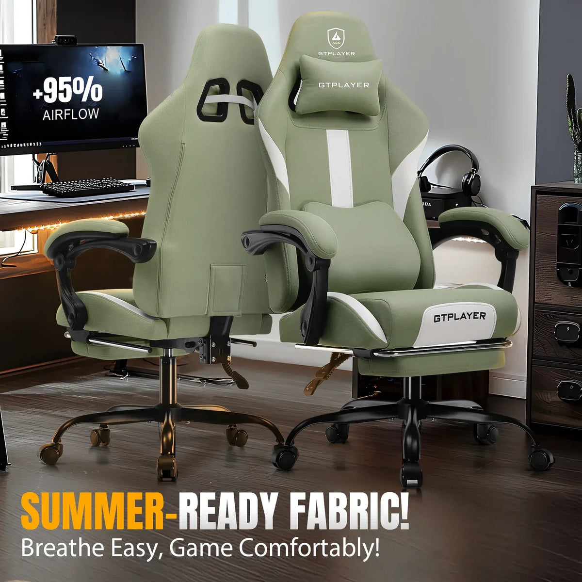 Fabric Gaming Chair