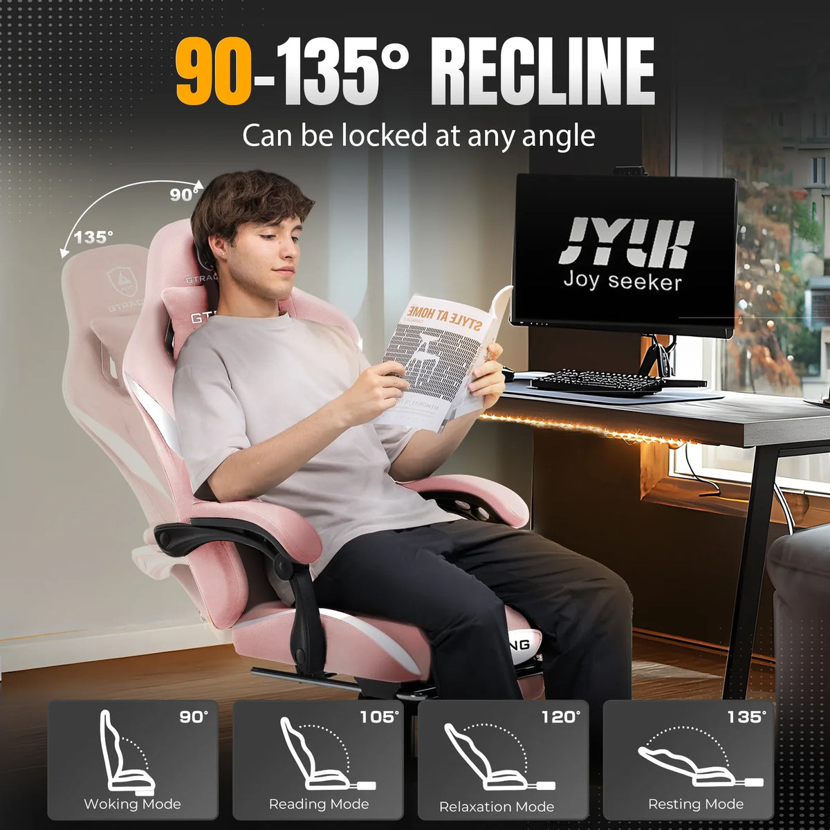 Fabric Gaming Chair