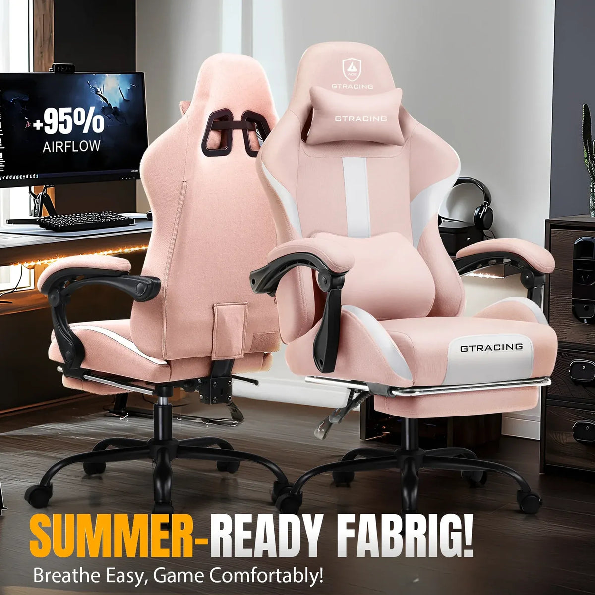 Fabric Gaming Chair