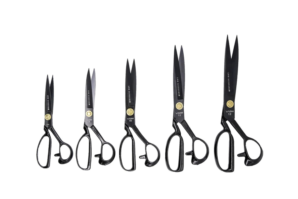 Fabric Shears in Manganese-Enhanced Forged Carbon Steel