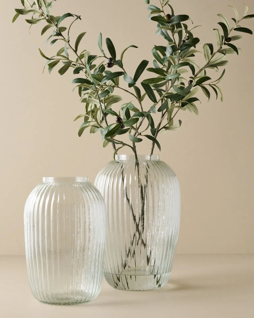 Faux Olive Leaf Stem for Plant Decor and Olive Branches for Vases, Lifelike Greenery for Home Arrangements