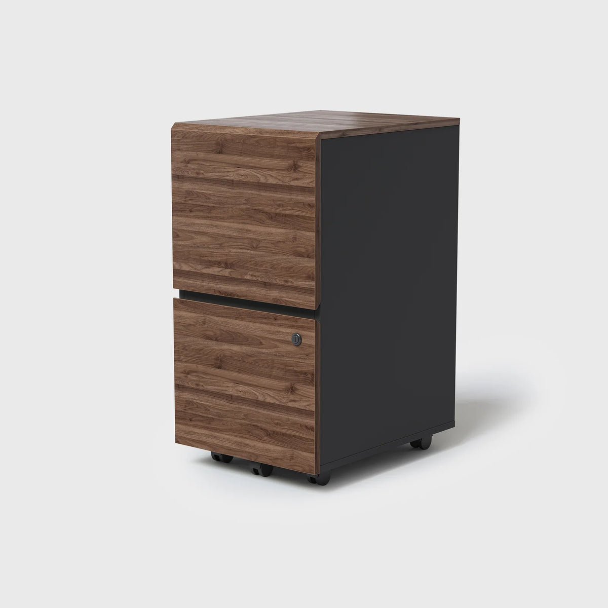 File Cabinet, Walnut-Tall