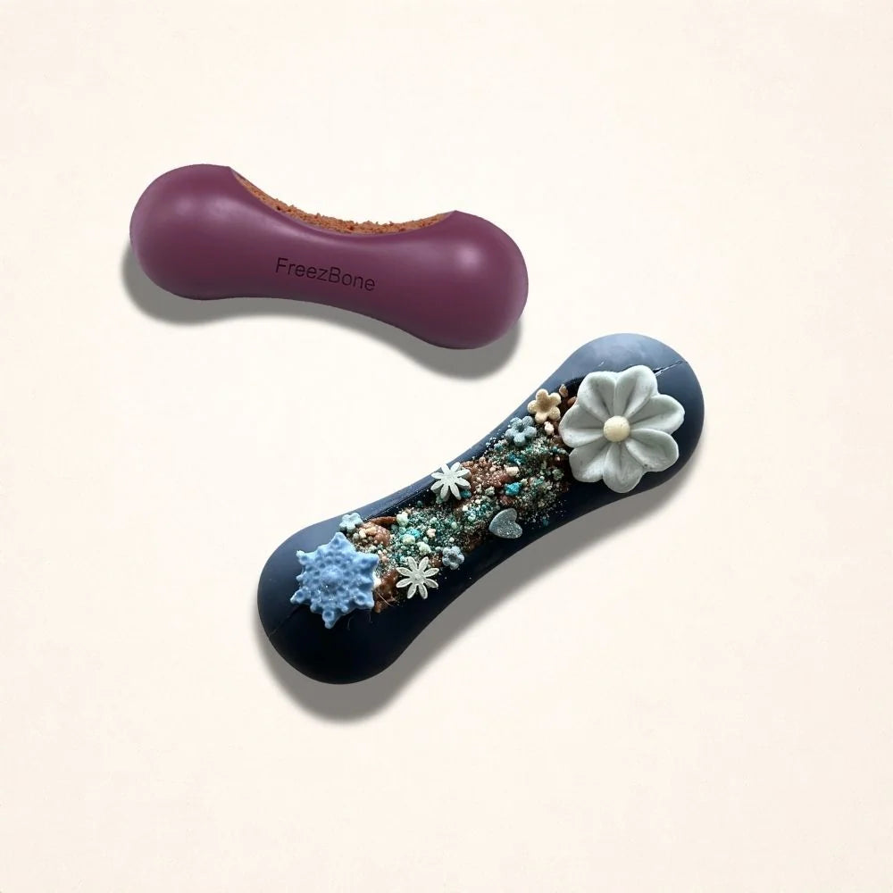 Fillable Dog Chew Toy in Natural Rubber