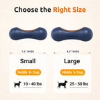 Fillable Dog Chew Toy in Natural Rubber