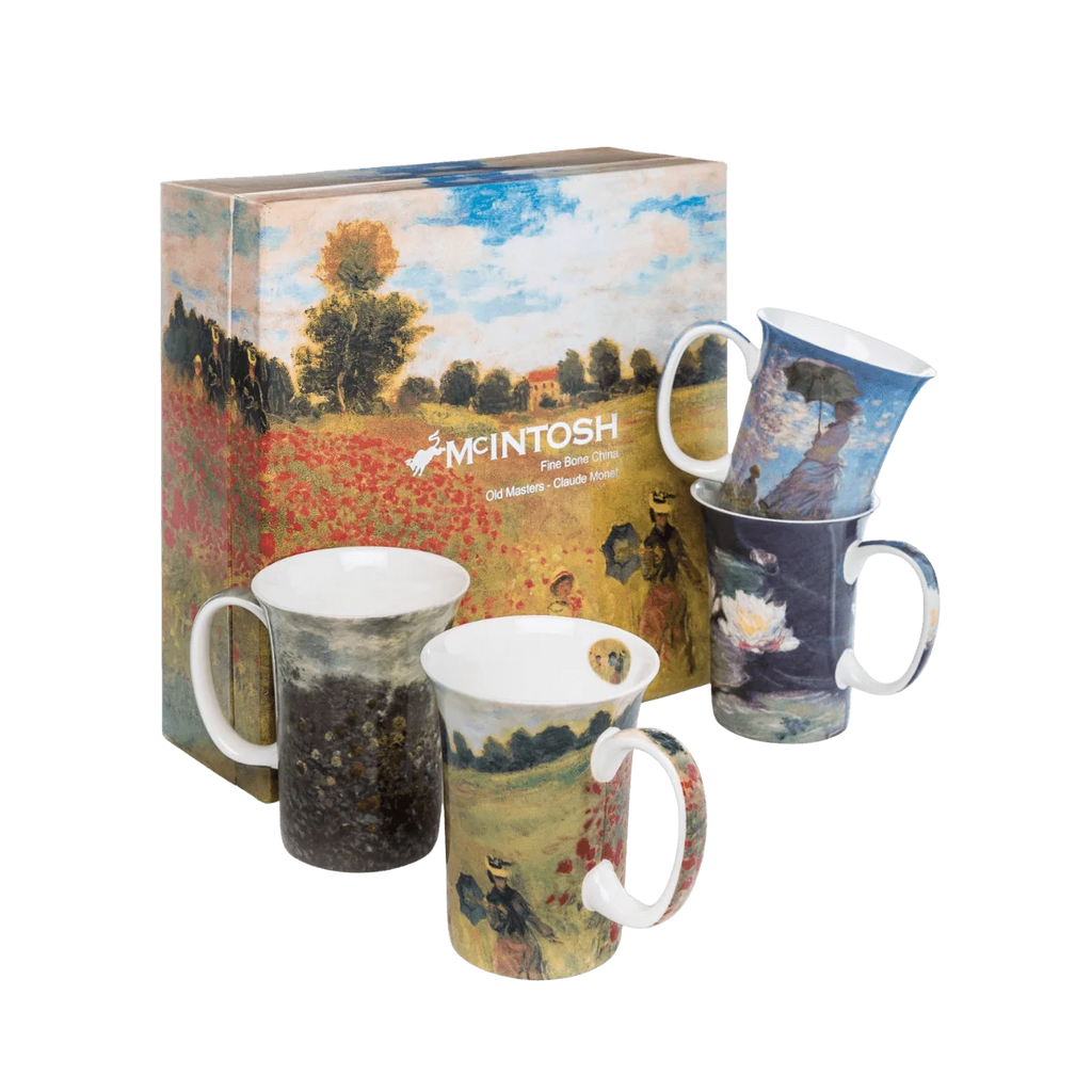 Fine Bone China Mug Set of 4