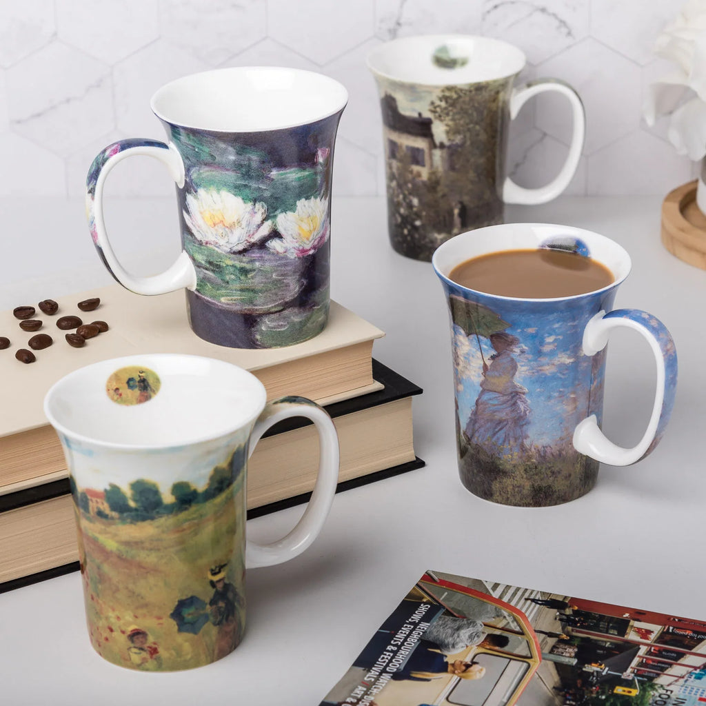 Fine Bone China Mug Set of 4