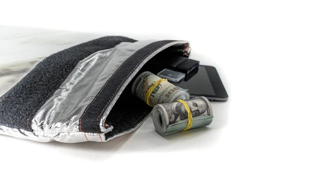 Fireproof Document Storage Bag, Small 13 x 7.5 Inch Pouch