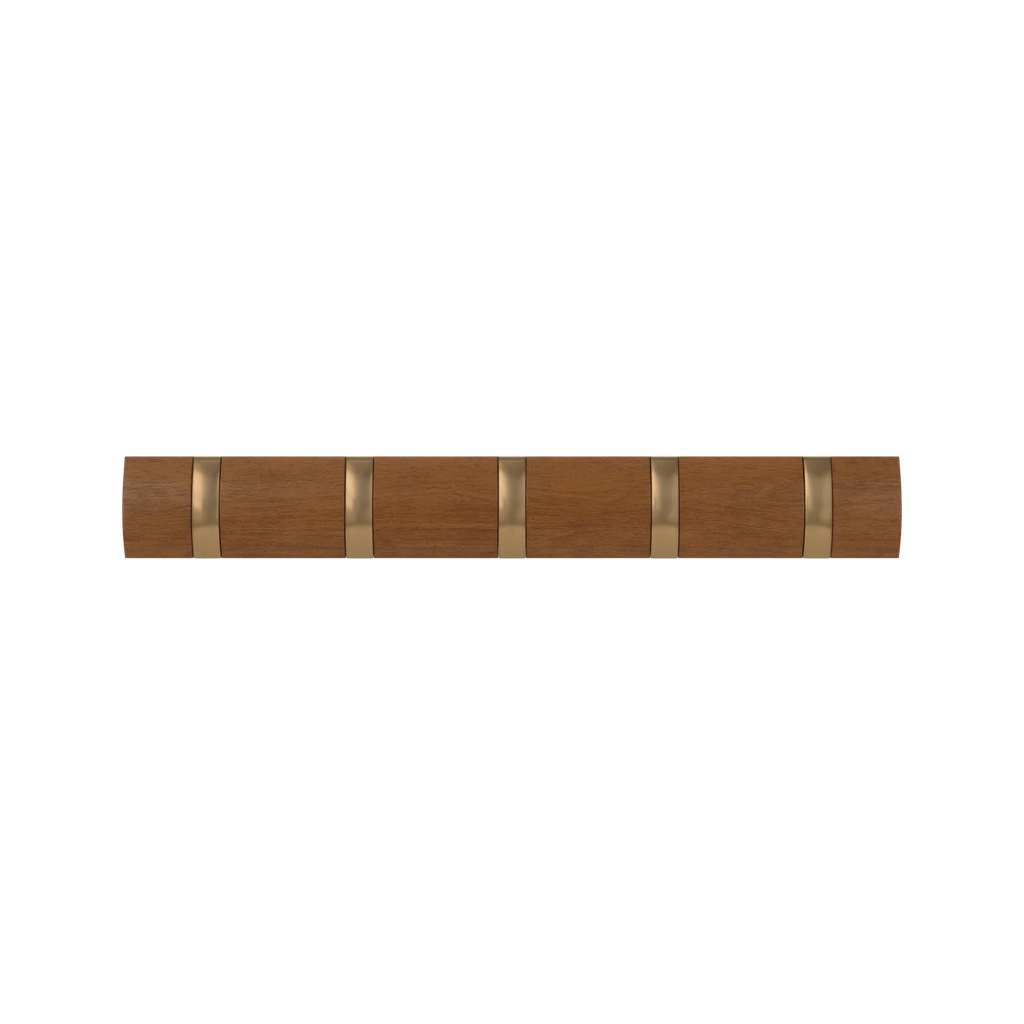 Five-Hook Wall Mounted Coat Rack