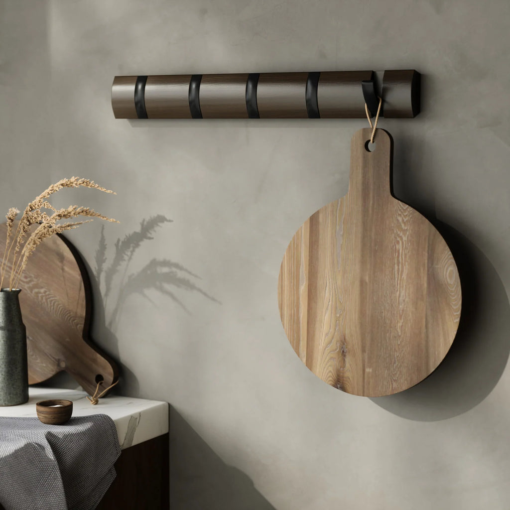 Five-Hook Wall Mounted Coat Rack