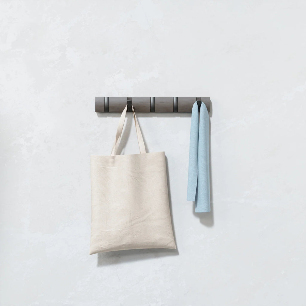 Five-Hook Wall Mounted Coat Rack