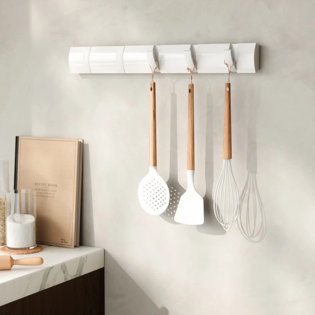 Five-Hook Wall Mounted Coat Rack