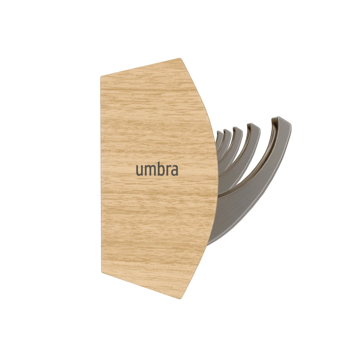 Five-Hook Wall Mounted Coat Rack