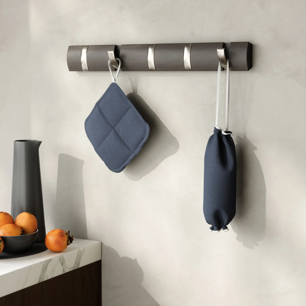 Five-Hook Wall Mounted Coat Rack
